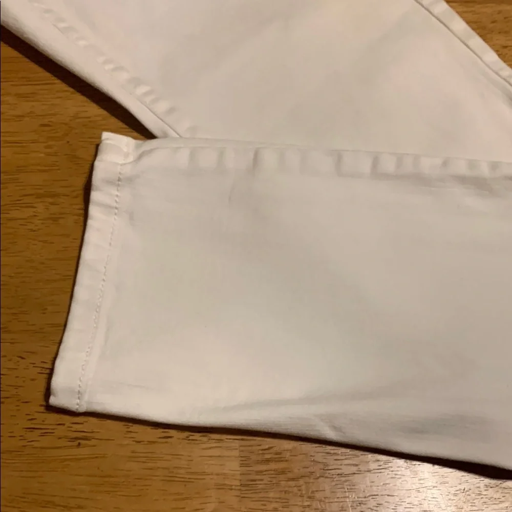 J. Jill White Skinny Jeans Sleek Fit